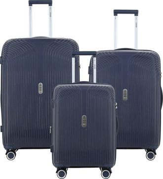 Izod Sabina 3-Piece Lightweight Expandable Hardside Luggage Set