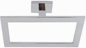 Trade Shop Trade Shop - Anello Porta Asciugamano Moderno Fissaggio A Parete Accessorio Bagno Cubo 87216