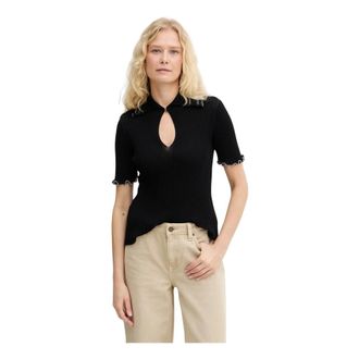 Pinko Pinko, Truien & Vesten, Dames, Zwart, XS, Katoen, T-shirt