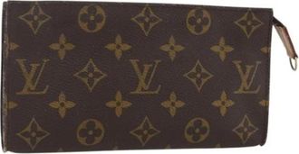 Louis Vuitton Pre-owned Canvas Clutch - Dames - Vintage Clutch - Bruin - ONE Size - Vintage