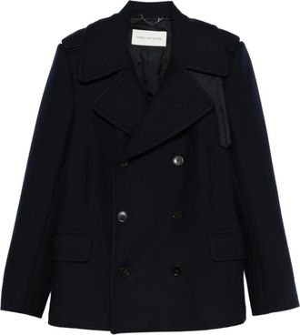 Dries Van Noten Hombre, Abrigos, Negro, Talla: L