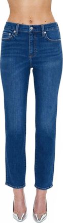 Pistola Denim Monroe High Rise Cigarette Crop Jean In Brighton