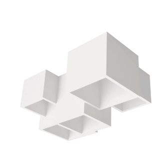 OEM Plafoniera Gesso Lampadari Bartalini Palp 5000 Gu10 Led Verniciabile