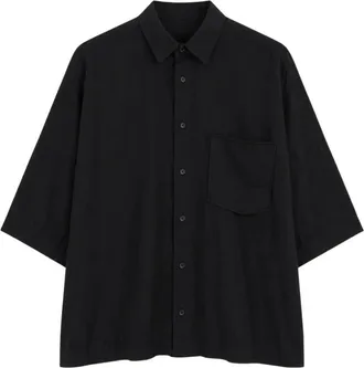 Adnym Atelier Hombre, Camisas, Negro, Talla: S