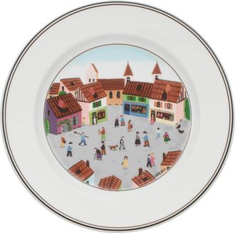 Villeroy & Boch Design Naif Dinner Plate: Old Village Square