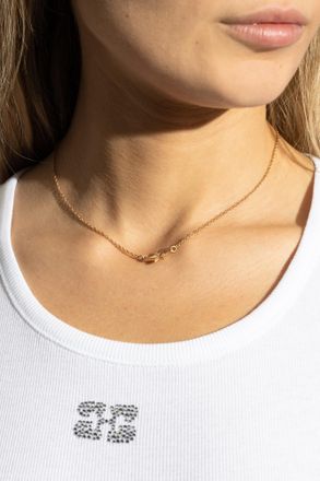 AllSaints Brass Necklace, Womens, Gold