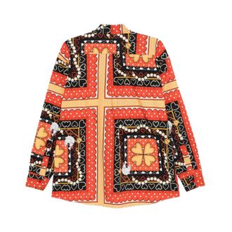 Alessandro Enriquez Shirts, female, Multicolor, Size: XS Foulard Print Shirt