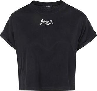 Balmain T-shirt con logo - Nero