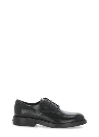 Hogan Black Patent Leather Brogues