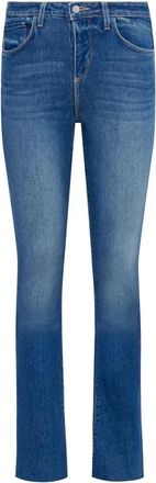 L'agence Ruth Straight Leg Jeans - Dames - Skinny Jeans - Blauw - W30 - Denim - Jeans