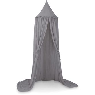 OEM Dosel Colgante De Muselina Con Volante Para Cuna - Antracita