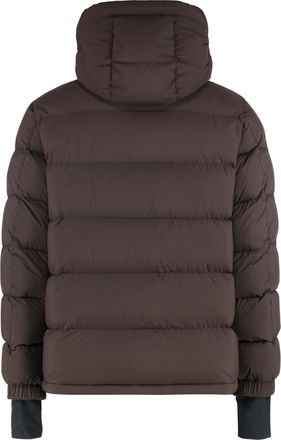 Moncler Mens Ski Jacket Isorno Brown Polyester Padded & Down