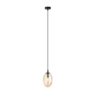 Wonderlamp L&aacute;mpara colgante con esfera &aacute;mbar y altura regulable max. 100cm