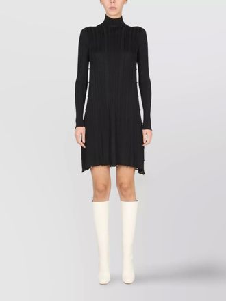 Bottega Veneta pliss&eacute; knee-length dress