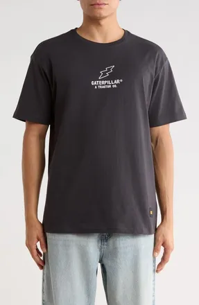 CAT Relaxed Bolt T-Shirt in Washed Black at Nordstrom Rack, Size Xx-Large