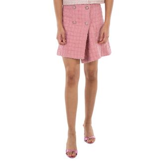 【関税&送料込】Versace Pink Boucle Mini Skirt 30147196PB_12_f.jpg
