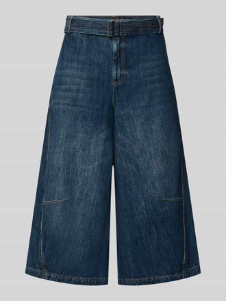 Max & Co. Regular Fit Culotte aus Baumwoll-Mix mit Viskose-Anteil Modell EPOCHE in Dunkelblau, Gr&ouml;&szlig;e 26