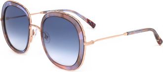 Missoni Womens 53 mm Blue Sunglasses