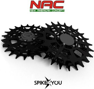 OEM Ruedas Para Robot Cortac&eacute;sped Nac Rlm1500-ng, Acero Inoxidable, 3 Mm