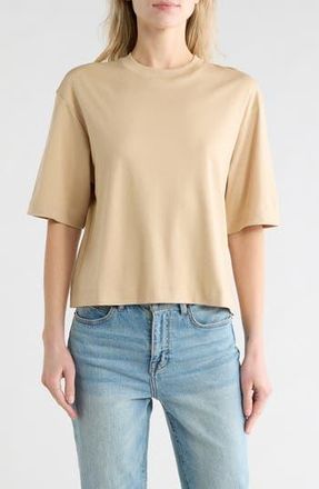 Vince Wide Sleeve Crop T-Shirt in Cliff Side at Nordstrom Rack, Size X-Large
