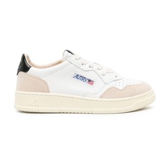 Autry Medalist Low - Heren - Sneakers - Wit - 42 EU - Leer - Schoenen