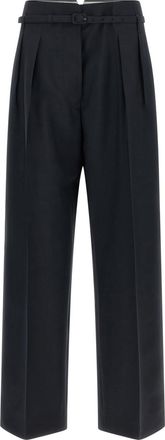 Prada Blue Tailored Pleated Pants