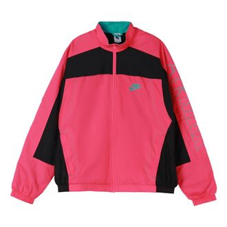 Nike x Atmos NRG Vintage Patchwork Track Jacket Black Hyper Jade CD6132-639