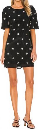 Show me your Mumu Tina Flashy Flower Dress In Black