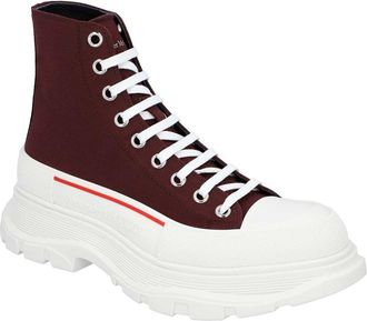 Alexander McQueen Alexander Mcqueen Mens Canvas Tread Slick Boot, Never Worn (Authentic Pre- Loved)