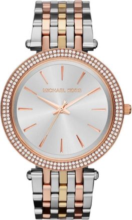 Michael Kors RVS Dameshorloge- Zilverkleurig - Dames - Horloges - Grijs - ONE Size - Accessoires