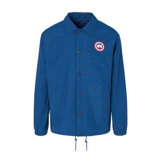 Canada Goose Light Jackets, male, Blue, XL, Regency Jacket