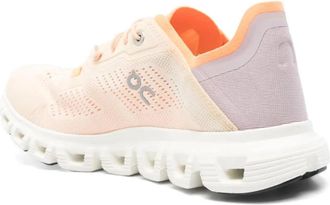 On Running Womens Cloud 6 Coast Sneaker Beige Textile