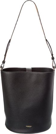 Burberry Leather Bucket Bag