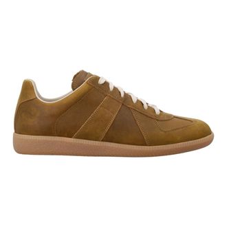 Maison Margiela Heren, Schoenen, Bruin, Maat: 42 EU Katoen