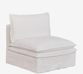 Sklum Sill&oacute;n En Lino Y Algod&oacute;n Grace Sklum