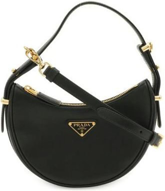 Prada Pre-owned Arque Small Leather 2way Shoulder Bag - - Pre-owned - Donna - Nero - ONE SIZE