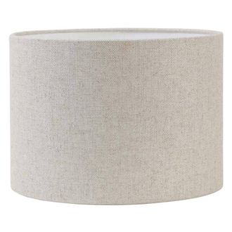 Light & Living Light & Living - Pantalla De L&aacute;mpara - Livigno - Gris - Textil