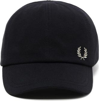 Fred Perry Cappello da baseball con logo - Nero