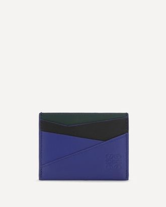 Loewe Portacarte Puzzle in pelle di vitello Man UNI