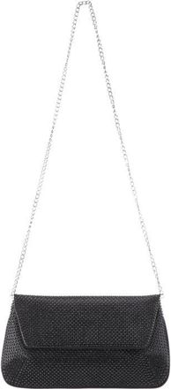 Nina Rommy Crystal Embellished Clutch in Black at Nordstrom