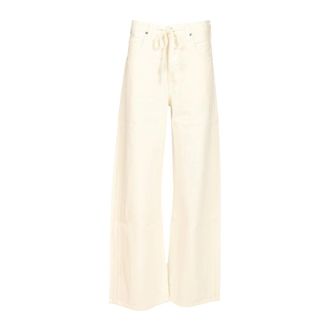 Citizens Of Humanity Brynn Drawstring Trouser - female - Citizens of Humanity - Wide Jeans - White - W28 - Jeans