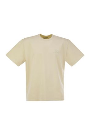Autry Loose T-Shirt In Compact Cotton