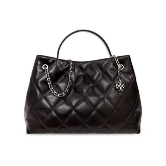 Tory Burch Fleming Carryall - - Bags - Donna - Marrone - ONE SIZE