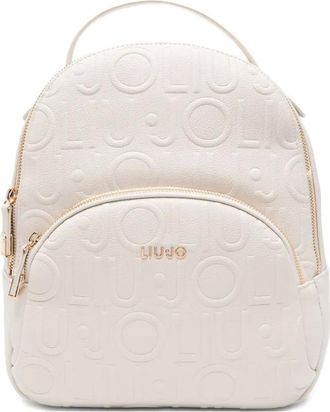 Liu Jo Zaino con placca logo - Bianco