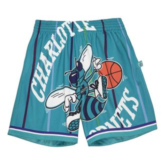 Mitchell & Ness x NBA Big Face Shorts Charlotte Hornets SHORBW19147-CHOHRBL