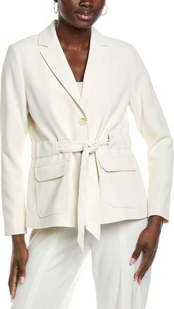 Kenneth Cole Belted Patch Pocket Jacket