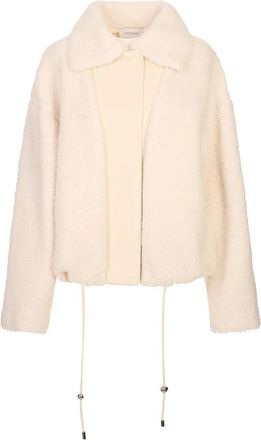 Sportmax Faux Fur & Shearling Jassen - Dames - Jassen - Bruin - S - Jassen