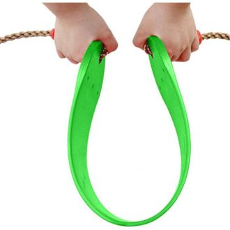 OEM Asiento De Columpio Para Ni&ntilde;os Con Cuerda De Material Eva Flexible De 66 X 14 Cm, Carga M&aacute;xima De 150 Kg (verde)
