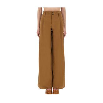 Chlo&eacute; Mujer, Pantalones, Marr&oacute;n, Talla: M