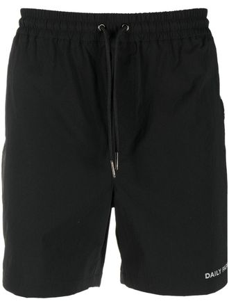 Daily Paper Clothing logo-print shorts - men - Polyamide - S - Black